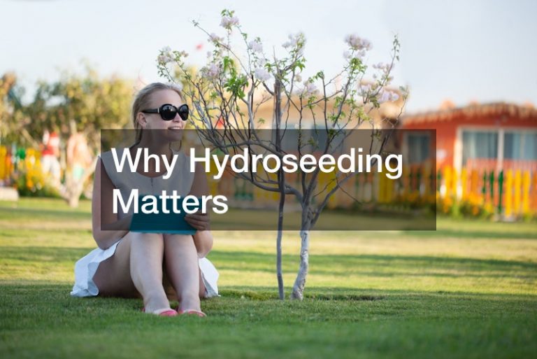 Why Hydroseeding Matters