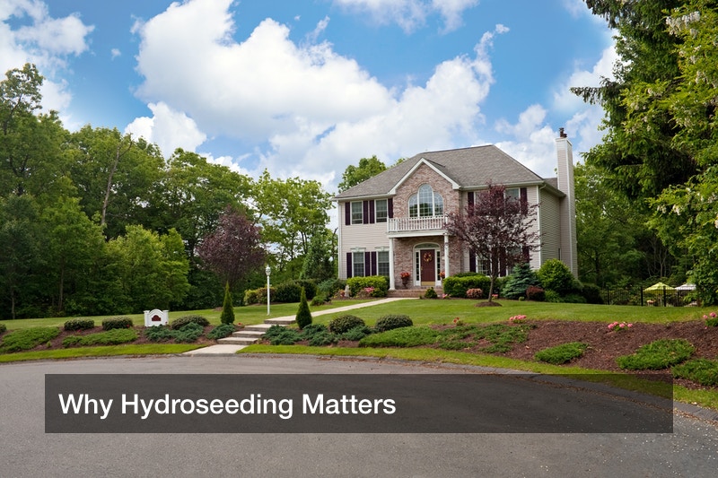 Why Hydroseeding Matters