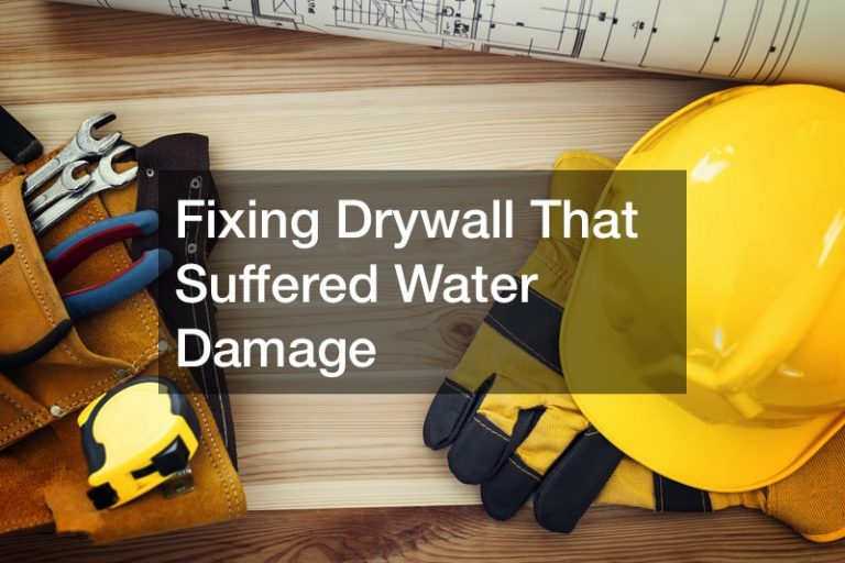 Fixing Drywall That Suffered Water Damage
