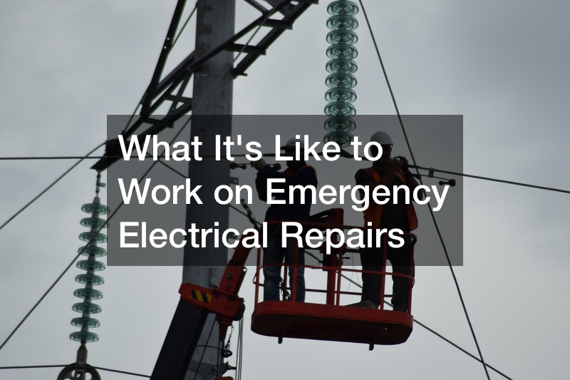 What Its Like to Work on Emergency Electrical Repairs