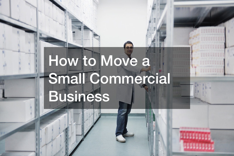 How to Move a Small Commercial Business