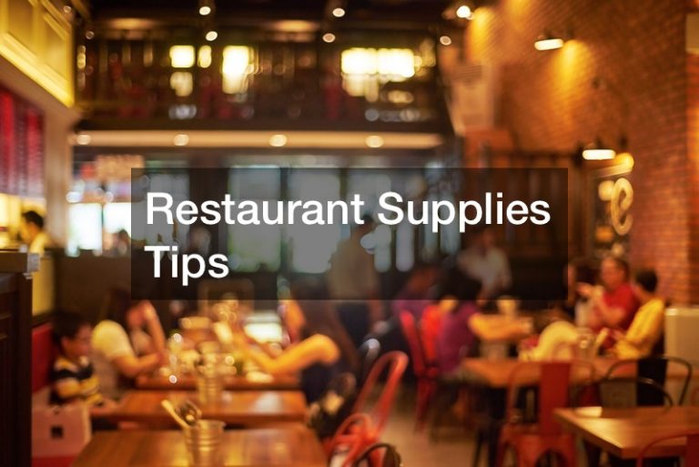Restaurant Supplies Tips